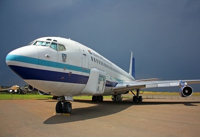 Boeing 707-100 — - Boeing 707 operated by the South African Air Force in a Electronic Warfare, Passenger and Cargo carrier and for refuelling fighter Jets