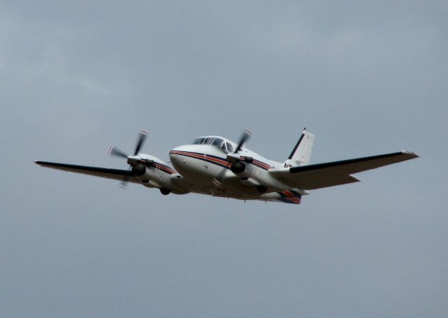 Beechcraft King Air 90 (N300VA) - Off of runway 23 at the Shreveport Regional Airport.