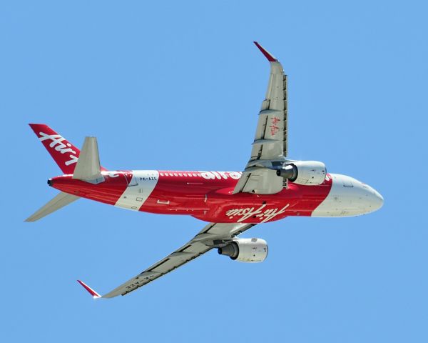 Airbus A320 (PK-AZE) - Airbus A320-216. AirAsia PK-AZE departed rwy 06 YPPH 081119.