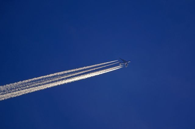 Airbus A380-800 (B-6137) - China Southern Airlines Airbus A380-841 on Flight CZ3999 from Guangzhou to Beijing En Route.