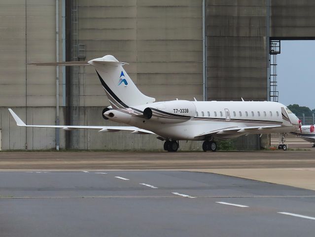 Bombardier Global 5000 (T7-3338) - Photo taken on Sep 15, 2022.
