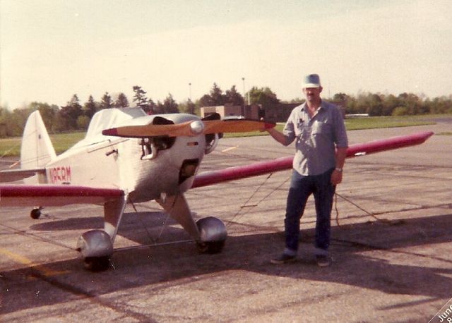 N85RM — - Fly Baby 1A N85RM on the ramp at MZZ, 1981