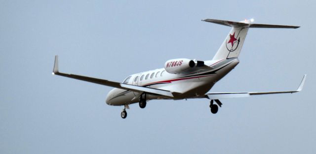 Cessna Citation CJ2+ (N788JS) - On short final is this 2004 Cessna 525A Citation in the Winter of 2023.