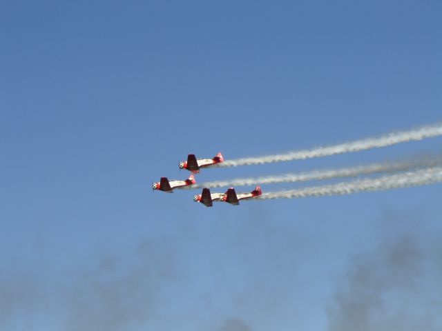 North American T-6 Texan — - Aeroshell team SUA airshow Nov 2010