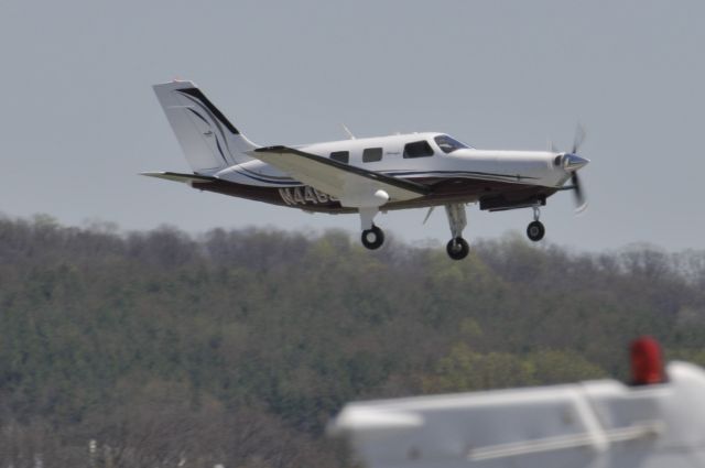 Piper Malibu Mirage (N448ST) - Seen at KFDK on 4/18/2009.