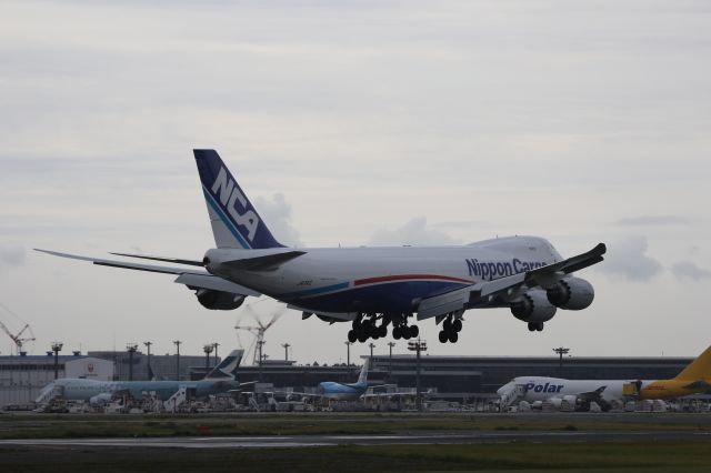 BOEING 747-8 (JA17KZ) - 21 June 2015:ANC-NRT.