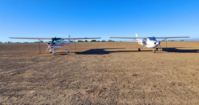 Cessna Commuter (N311SG) - Catalina with dad, formation flight