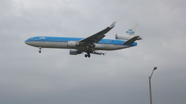 Boeing MD-11 (PH-KCB) - Last flight with the KLM MD-11 to Toronto!
