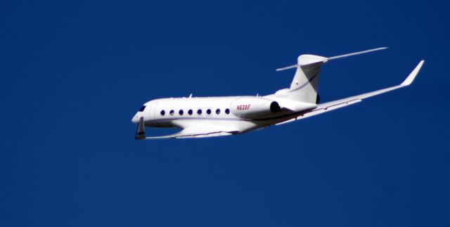 Gulfstream Aerospace Gulfstream G650 (N63AF) - Shortly after departure is this 2020 Gulfstream 650ER in the Winter of 2021.