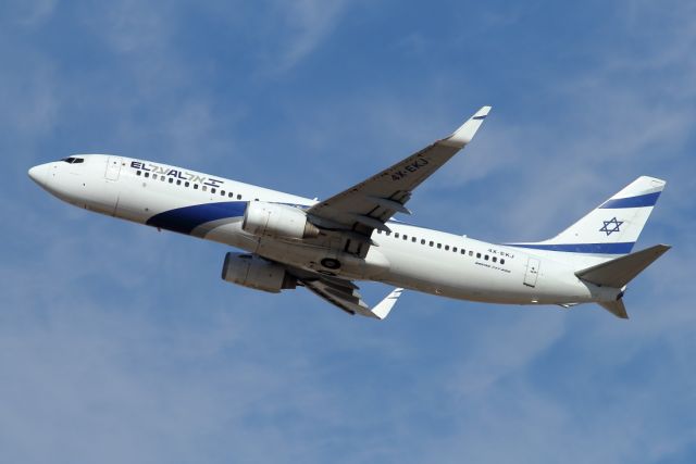 Boeing 737-800 (4X-EKJ) - 23/12/2024:br /Flight TLV > CDG.