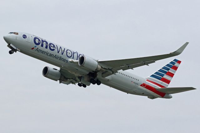 N343AN — - "OneWorld" livery