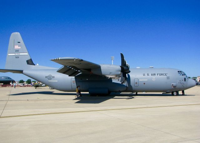 Lockheed C-130 Hercules (0746311) - At Barksdale Air Force Base.