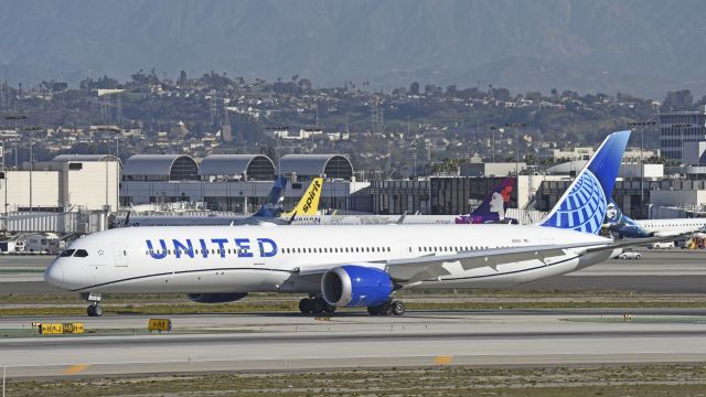 BOEING 787-10 Dreamliner (N14011) - Arriving at LAX on 25L