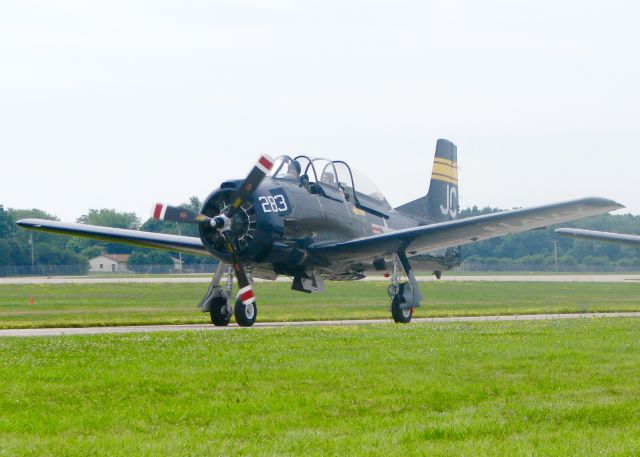 North American Trojan (N828JC) - At AirVenture.