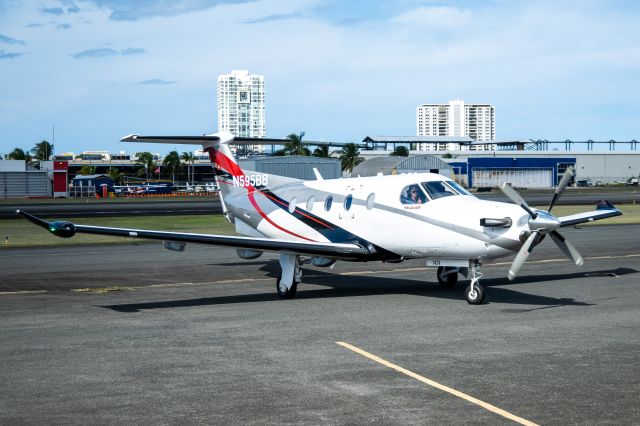 Pilatus PC-12 (ZN595BB) - New aircraft on data base 