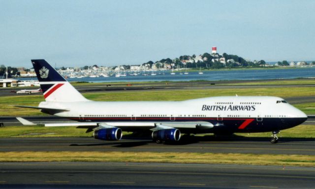 Boeing 747-400 (G-CIVL) - From August 2000 - JFK diversion for fuel. 