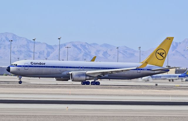 BOEING 767-300 (D-ABUM) - D-ABUM Condor (Thomas Cook) Boeing 767-31B/ER (cn 25170/542)br /br /McCarran International Airport (KLAS)br /Las Vegas, Nevadabr /TDelCorobr /May 30, 2013