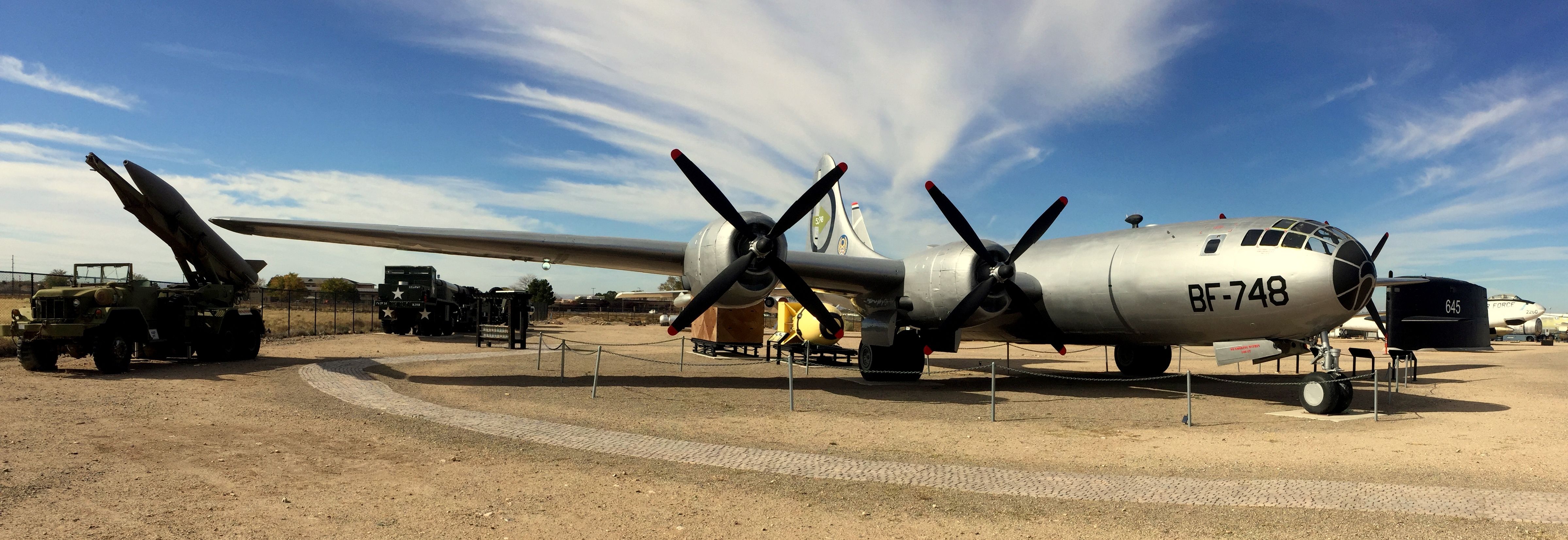 Boeing B-29 Superfortress — - WWII B-29 on display at the Nuclear Science and Technology Museum in Albuquerque.