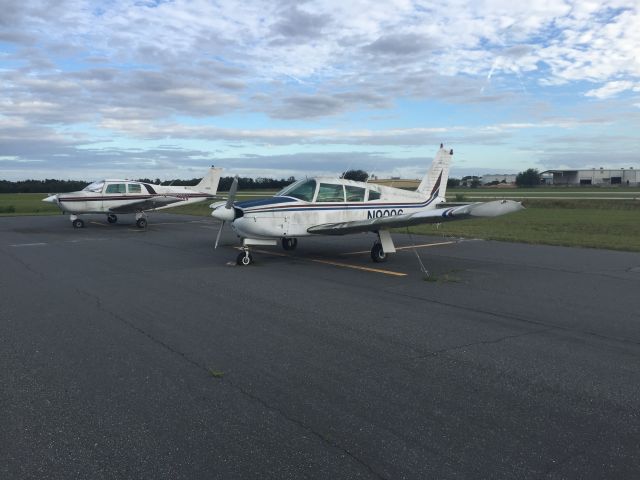 Piper Cherokee (N9096) - Old Florida dogs. The Florida climate is not nice to idleness.