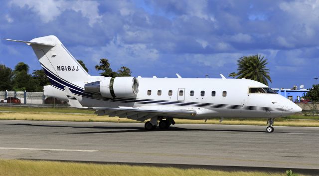 Canadair Challenger (N618JJ)