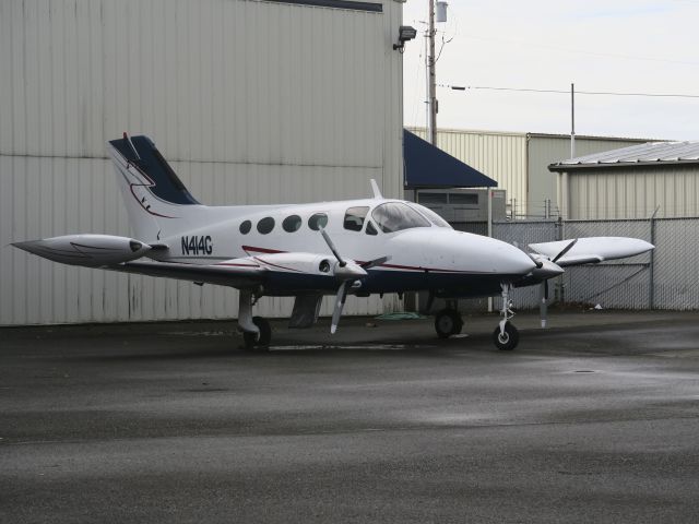 Cessna Chancellor (N414G) - Nice aircraft - not too many around anymore. 2 FEB 2016.