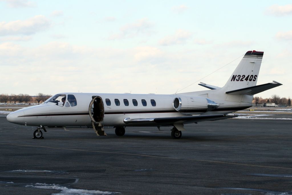 Cessna Citation V (N324QS) - Parked on the Atlantic Aviation ramp on 16-Feb-07.  Reregistered N523VP 30-Aug-08, N528VM 15-Aug-09 then C-GKHD 5-Jul-13.