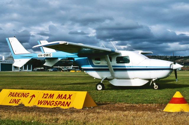 Cessna Super Skymaster (VH-OWC) - CESSNA 337G SUPER SKYMASTER - REG : VH-OWC (CN 01667) - PARAFIELD AIRPORT ADELAIDE SA. AUSTRALIA - YPPF 6/9/1996