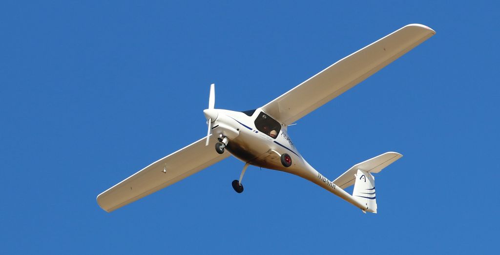 PIPISTREL Alpha Trainer (N184RR) - West end of runway at Falcon Field in Mesa, Arizona. 