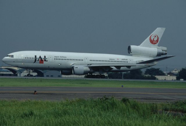 McDonnell Douglas DC-10 (JA8546) - Departure at Nagoya Intl Airport Rwy16 on 1996/07/27