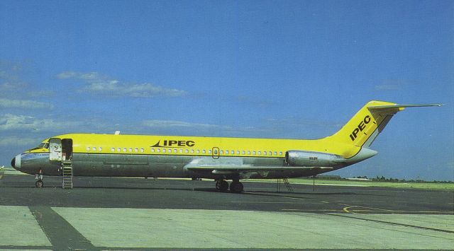 McDonnell Douglas DC-9-30 (VH-IPF) - scanned from postcardbr /IPEC