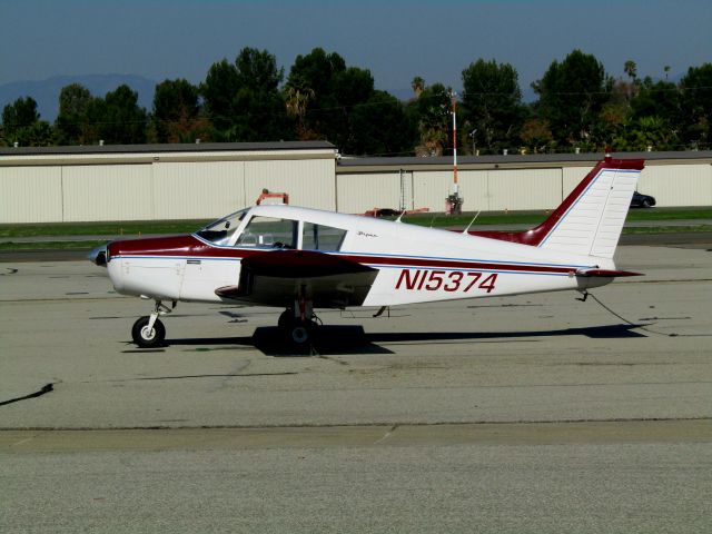 Piper Cherokee (N15374) - On the ramp 