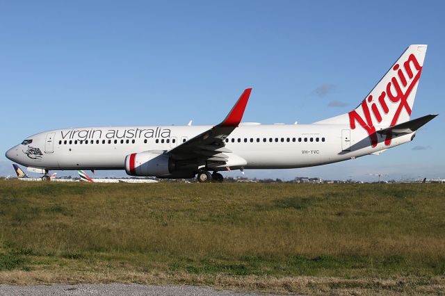 Boeing 737-800 (VH-YVC) - on 9 August 2019