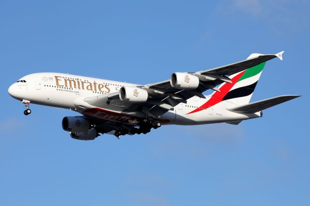 Airbus A380-800 (A6-EUE) - On Approach To Rwy 16R