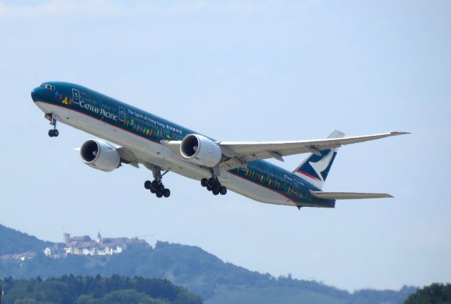 BOEING 777-300 (B-KPB) - Livery: The Spirit of Hong Kong