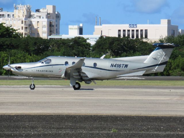 Pilatus PC-12 (N416TW)