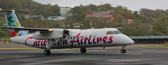 de Havilland Dash 8-300 (9Y-WIZ)