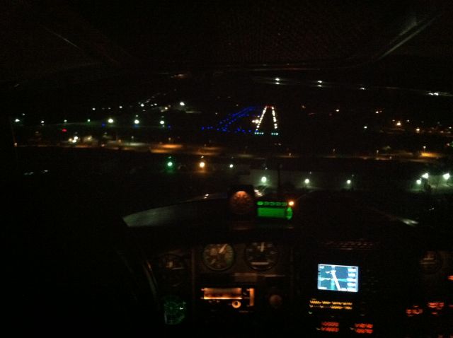 Beechcraft Bonanza (36) (N80YD) - Nighttime approach Crystal River 