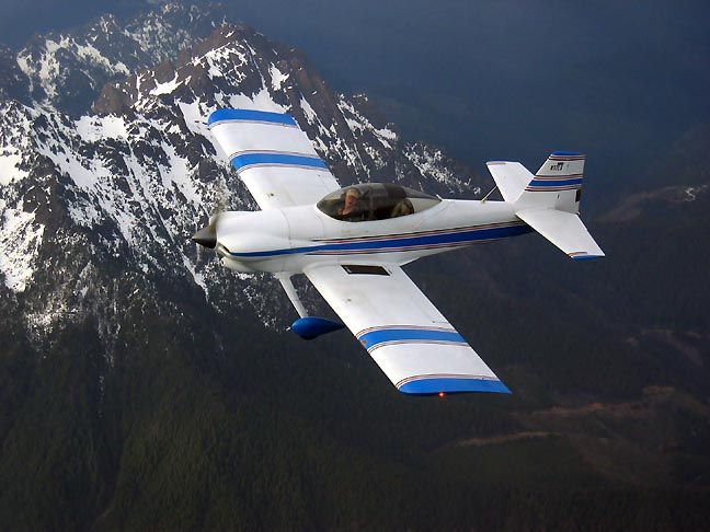 PAI Lancair 320 (N32LS) - Over Mount Washington