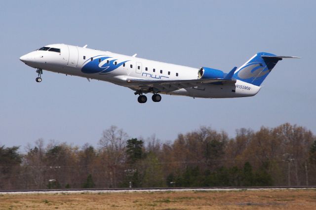 Canadair Regional Jet CRJ-200 (N155MW) - Michael Waltrip Racing