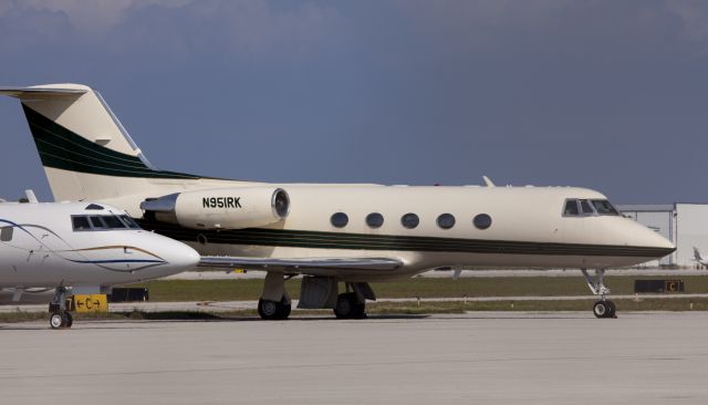 Gulfstream American Gulfstream 2 (N951RK) - No location as per request of tha aircraft owner.