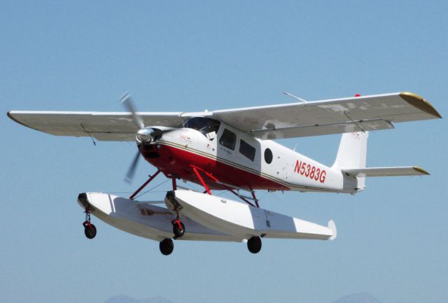 Piper L-21 Super Cub (N5383G) - Taking off from RWY 24