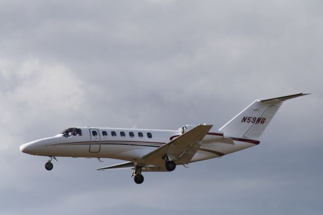 Cessna Citation CJ3 (N59WG) - Landing at Flagstaff Pulliam Airport, September 21 2018.