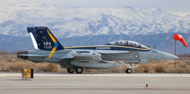 McDonnell Douglas FA-18 Hornet (A46306) - Posted by request ...br /An E/A-18G Growler of the RAAF (Royal Australian Air Force) 6 Squadron, RAAF Base Amberley (YAMB), taxies south on KNFLs Alpha as it prepares to participate in a morning training exercise.br /The superb special paint scheme on this 6 Squadron Growler (A46-306; also 169153) recognizes the 100 year history of the squadron. For a detailed description of 6 Squadrons history and achievements, click on the link below ....br /br /a rel=nofollow href=http://www.lifestyleqld.com.au/6-squadron-celebrates-100-years/https://www.lifestyleqld.com.au/6-squadron-celebrates-100-years//a