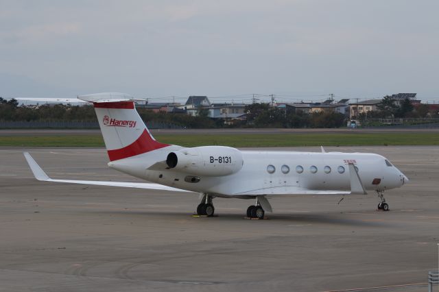 Gulfstream Aerospace Gulfstream V (B-8131) - 06 October 2016:Hanergy Group:Gulfstream Aerospace G-V-SP Gulfstream G-550