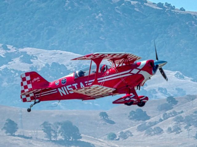 N15TA — - Aviat S-2C departs Livermore Muni, Livermore CA. August 2020