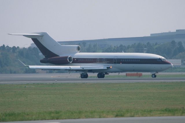 Boeing 727-100 (N500LS) - Departure at Narita Intl Airport Rwy16R on 1997/04/13