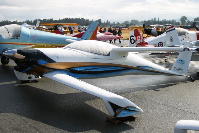 C-GDHK — - A Quickie Q-200 sitting at the Abbotsford Air Show, still covered in the morning dew