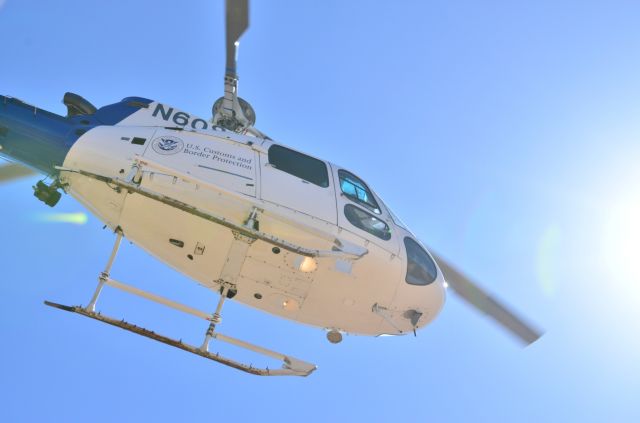 Eurocopter AS-350 AStar (N6084W) - Department of Homeland Security / U.S. Customs and Border Protection - Eurocopter AS350 AStar.br /Taking off to begin a border security mission near Ajo, Arizona.