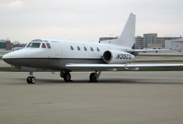 North American Sabreliner (N35CQ) - A classic business jet, great aircraft! No location as per request of the aircraft owner.