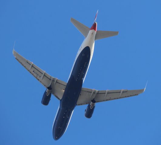 Airbus A320 (G-EUYW) - Standing outside of the Hatton Cross tube Station